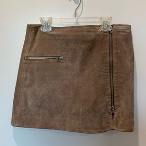 [BLANKNYC] Suede Mini Skirt